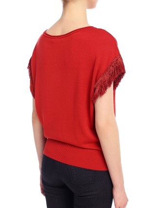 Оранжевая футболка MAX&CO: фото 4 - Invogue